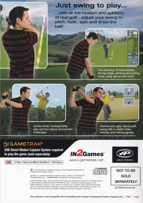Real World Golf box cover back